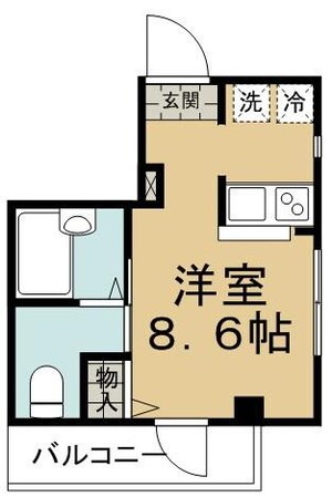 アイリー中原の物件間取画像